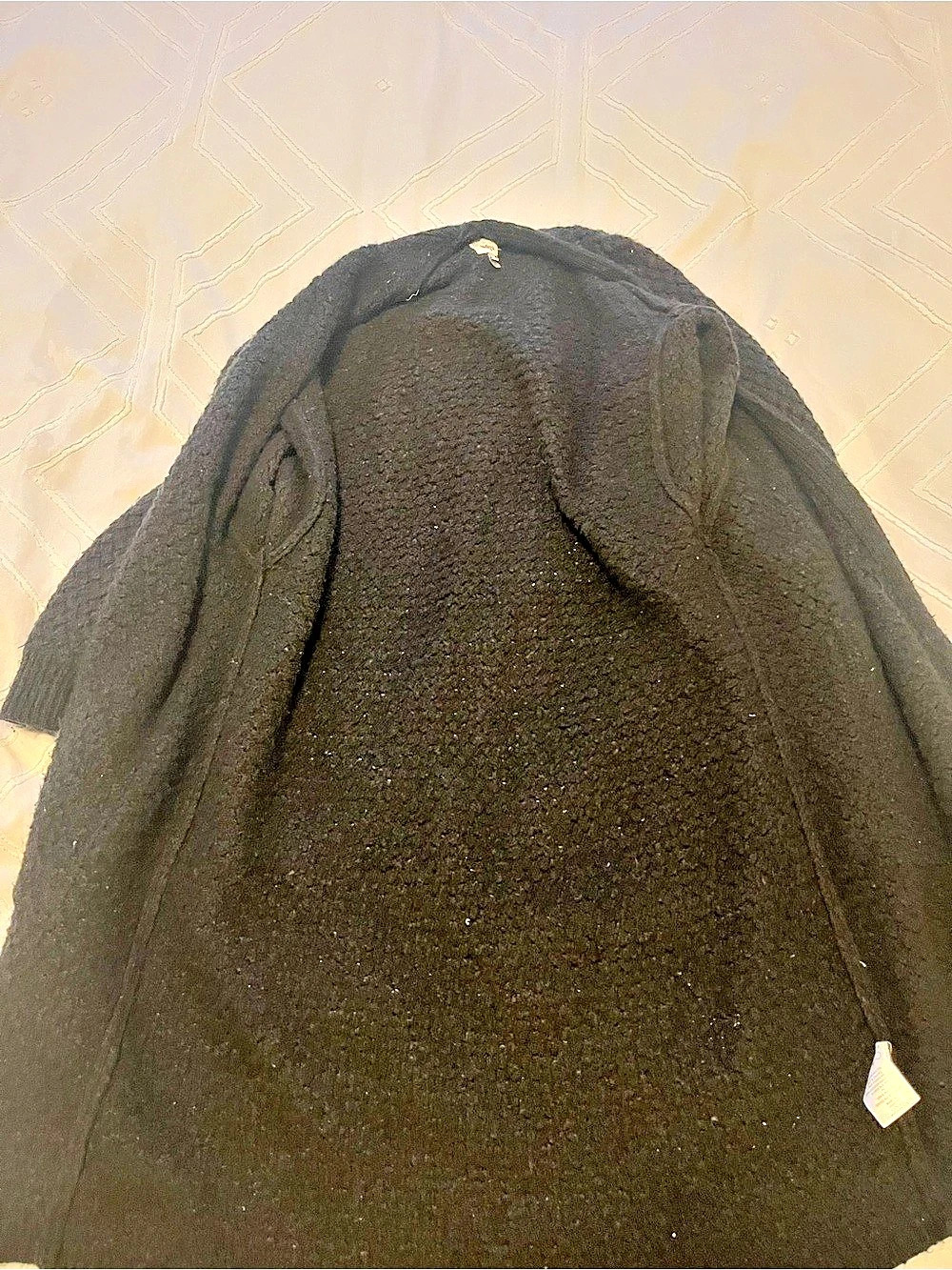 Indigo Black Cardigan Size Small